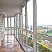 Панорамное остекление П-образного балкона 3000*2600 мм